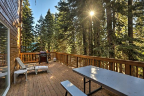 Rustic Tahoe Home with Hot Tub 12 Mi to Squaw Valley Carnelian Bay